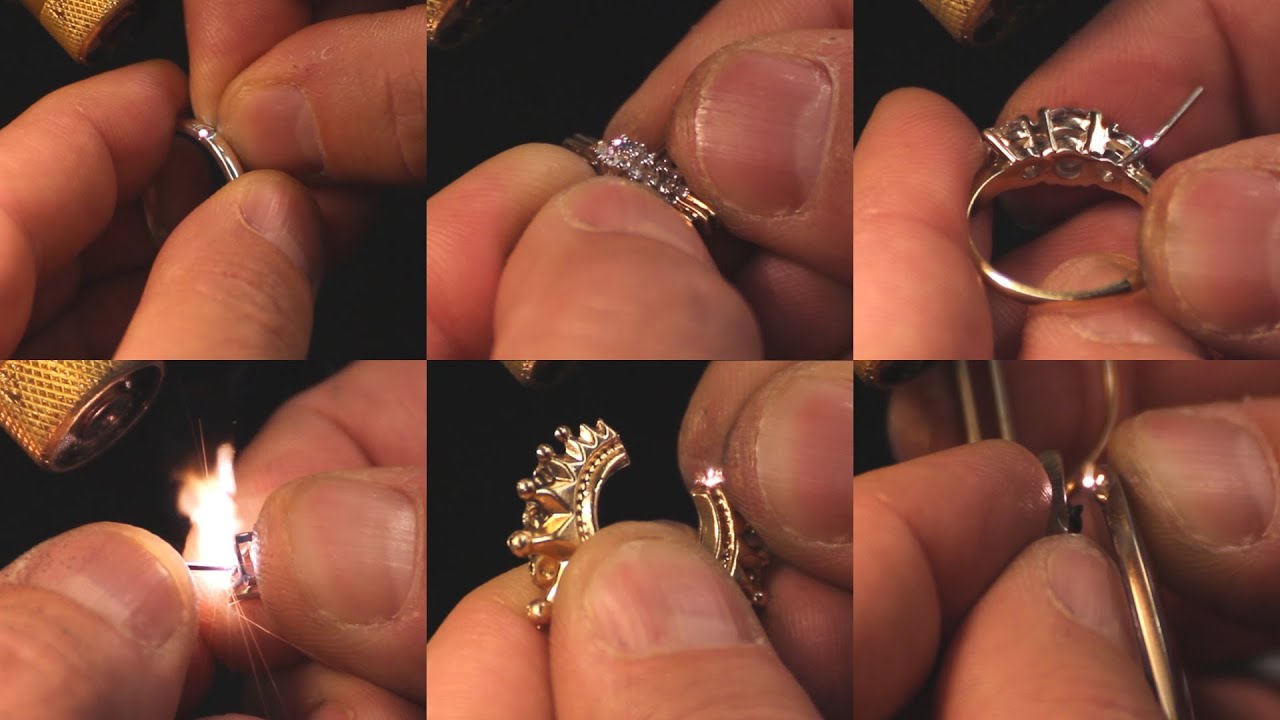  Ремонт кольца с помощью лазерной сварки 