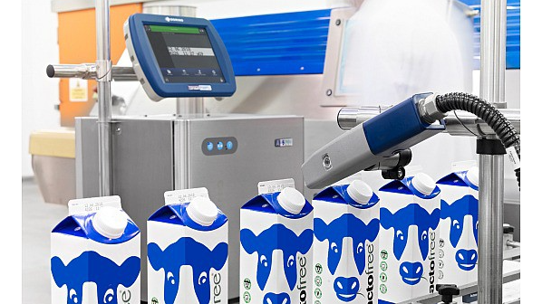 Каплеструйный принтер для маркировки молочной продукции 